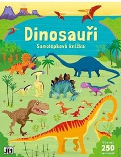 JIRI MODELS Velká samolepková knížka Dinosauři - 1960-0