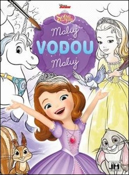 Jiri Models Omalovánka A4 Maluj vodou Sofie První