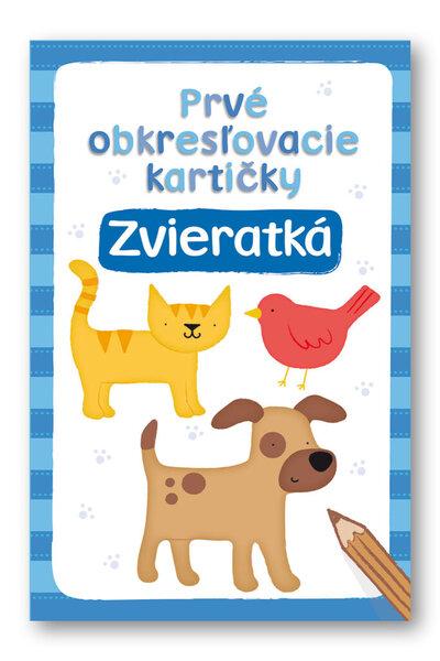 Prvé obkresľovacíie kartičky Zvieratká - 978-80-567-0436-3