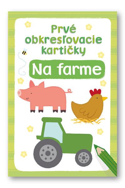 Prvé obkresľovacie kartičky Na farme - 978-80-567-0432-5