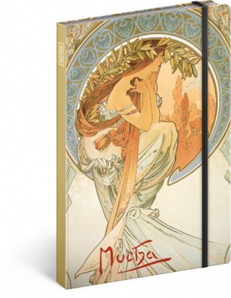 Notes Alfons Mucha Poezie nelinkovaný