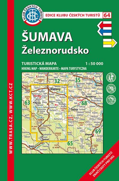 KČT 64 Šumava, Železnorudsko - 978-80-7324-524-5