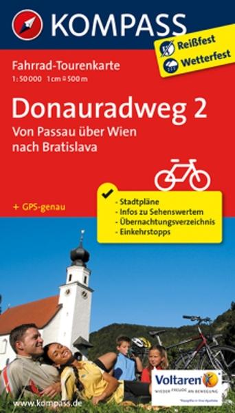 Donauradweg 2, Passau-Wien-Brat. 7004 NKOM 1:50T