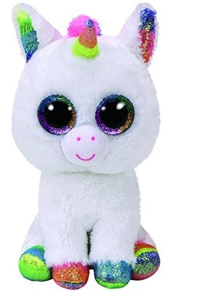 Beanie Boos Pixy bílý jednorožec 24 cm