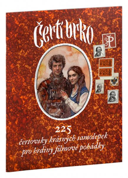 Čertí brko 225 čertovsky krásných samolepek - 978-80-88276-39-5