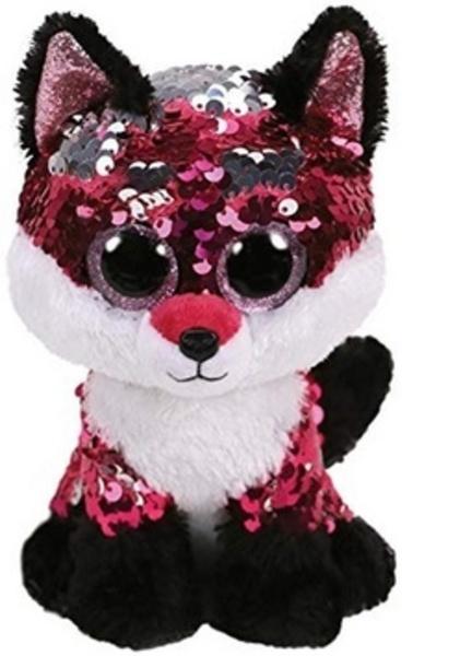 Beanie Boos Flippables Jewel flitrová liška 15 cm