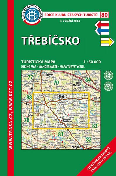 KČT 80 Třebíčsko - 9788073245191