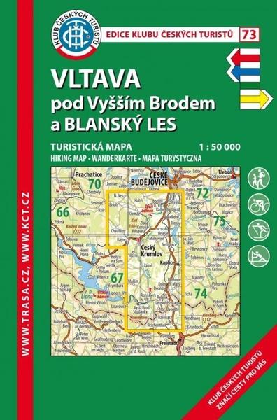 KČT 73 Vltava pod Vyšším Brodem a Blanský les - 9788073244958