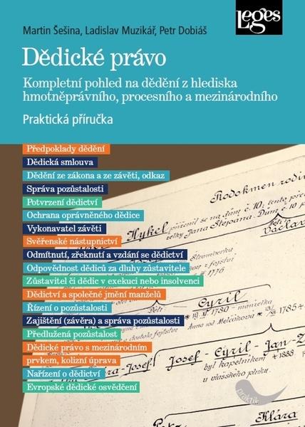 Dědické právo - 978-80-7502-345-2