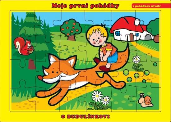 TEDDIES Puzzle O Budulínkovi 24 dílků - 11400310