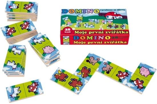 TEDDIES Domino - Moje první zvířátka - 512002