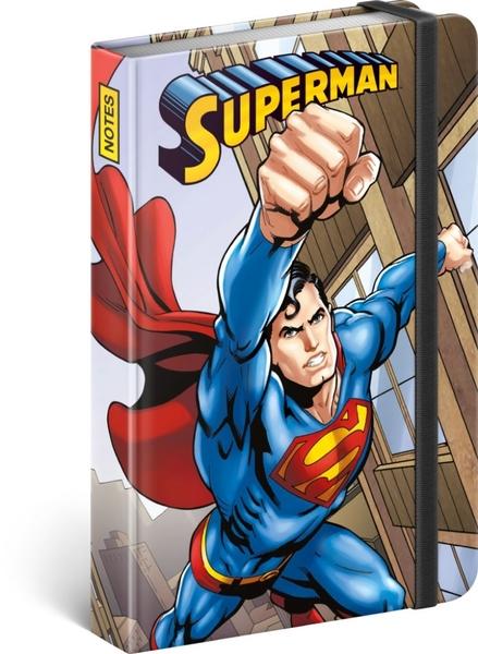 Levně Presco Notes Superman Day of Doom linkovaný 11 x 16 cm