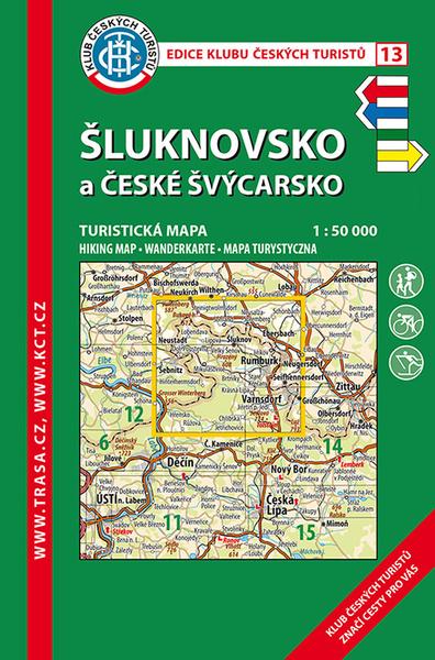 KČT 13 Šluknovsko a České Švýcarsko - 9788073245276