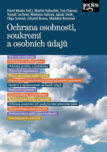 Ochrana osobnosti, soukromí a osobních údajů - 978-80-7502-346-9
