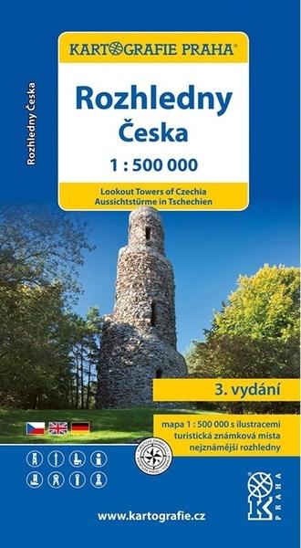 Rozhledny Česka 1:500 000 - 978-80-7393-495-8
