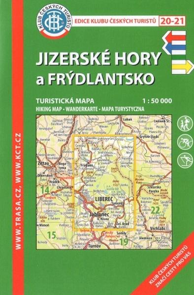 KČT 20-21 Jizerské hory a Frýdlantsko - 9788073245306