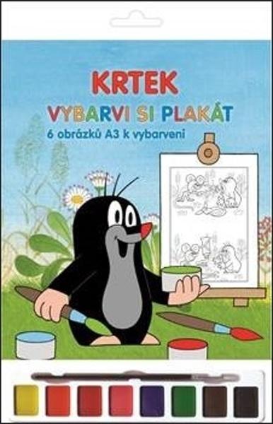Levně Krtek Vybarvi si plakát