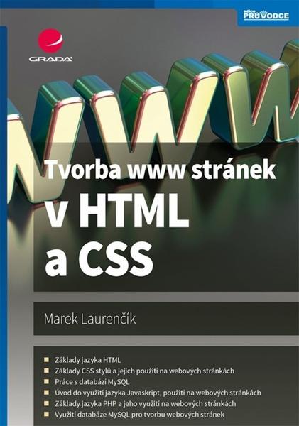 Levně Tvorba www stránek v HTML a CSS