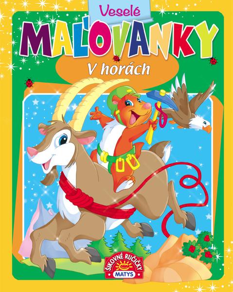 Veselé maľovanky V horách - 978-80-8088-586-1