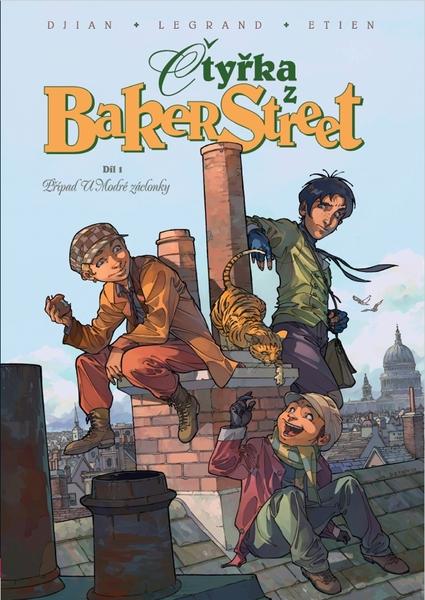 Čtyřka z Baker Street Případ U Modré záclonky - 978-80-88098-40-9