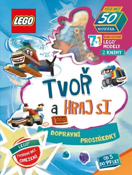 LEGO Iconic Tvoř a hraj si Dopravní prostředky - 978-80-264-2563-2