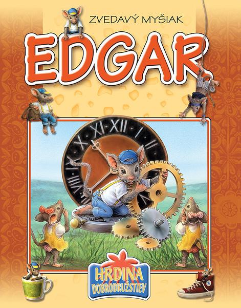 Zvedavý myšiak Edgar - 978-80-8188-054-4