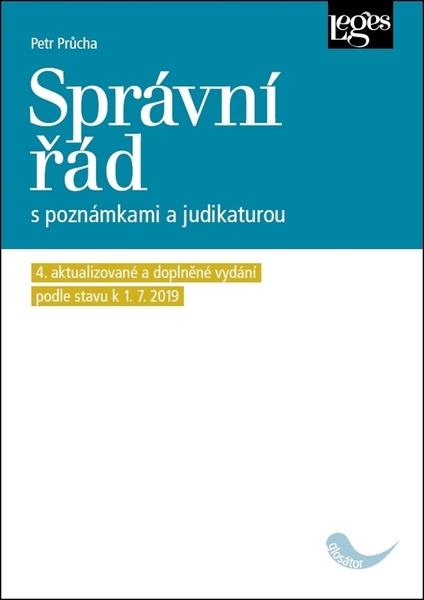 Správní řád s poznámkami a judikaturou - 978-80-7502-355-1