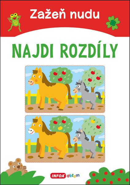 Zažeň nudu Najdi rozdíly - 978-80-7547-463-6