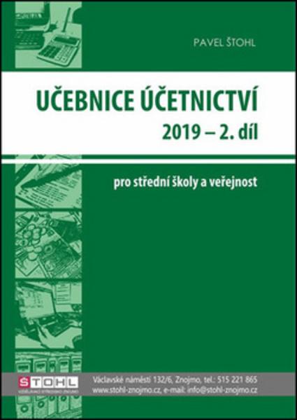 Učebnice Účetnictví 2019 - 2. díl - 978-80-88221-26-5