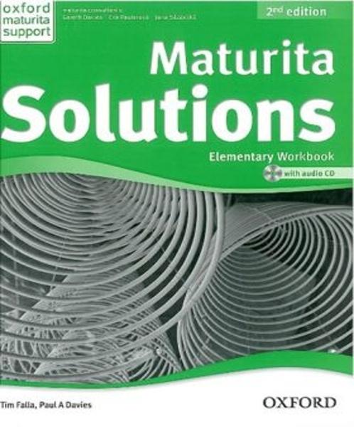 Levně Maturita Solutions 2nd Edition Elementary Workbook Czech Edition
