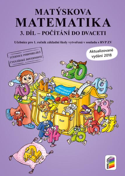Matýskova matematika 3. díl Počítání do dvaceti - 978-80-7600-054-4