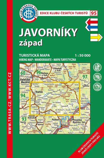 KČT 95 Javorníky západ - 9788073245375