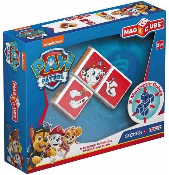 GEOMAG Magnetické kostky Magicube Tlapková patrola - Marshall, Rubble, Zuma - 078