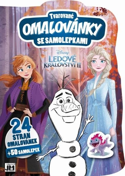 Tvarované omalovánky Ledové království 2 - 2436-9