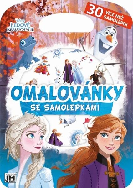 JIRI MODELS Omalovánky se samolepkami Ledové království 2 - 2326-3