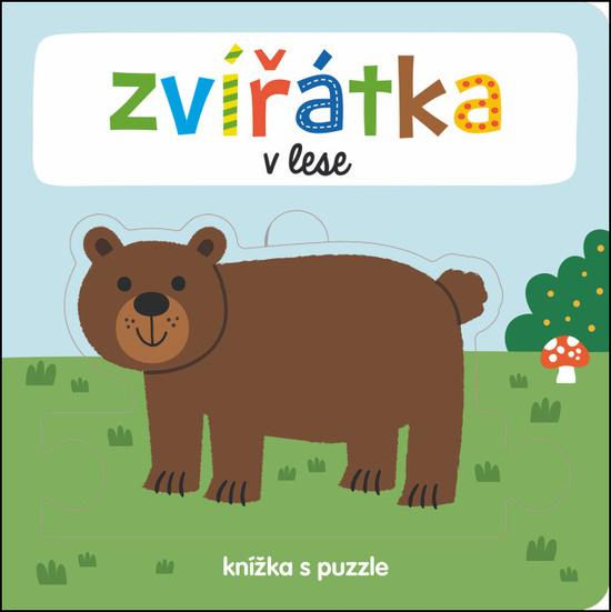 Svojtka & Co. Knížka s puzzle: Zvířátka v lese - 4775