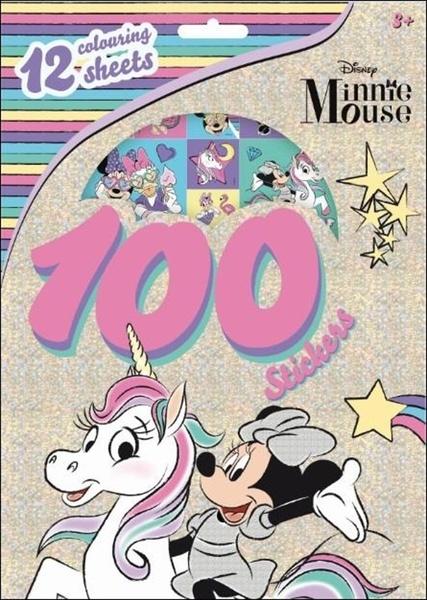 100 samolepek Minnie