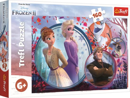 TREFL Puzzle Ledové království 2: Sesterské dobrodružství 160 dílků - 15374