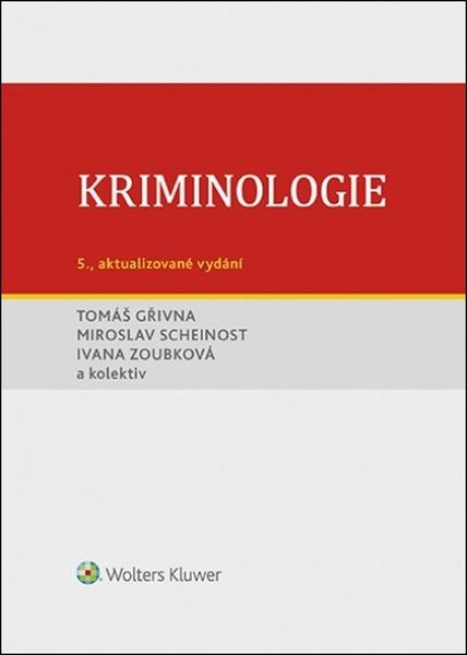 Kriminologie - 978-80-7598-554-5