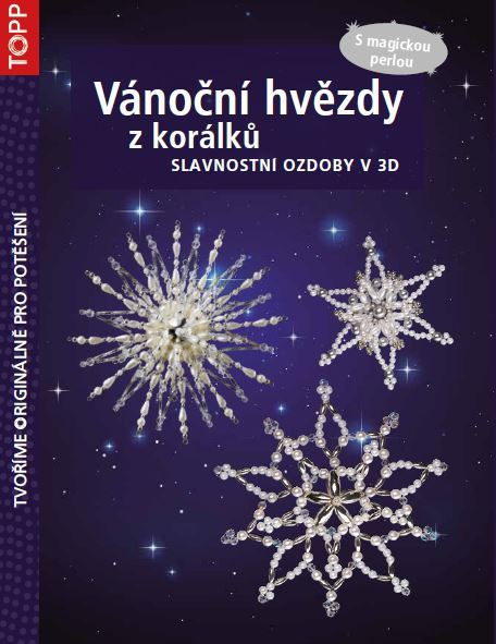 TOPP Vánoční hvězdy z korálků - 978-80-7639-029-4