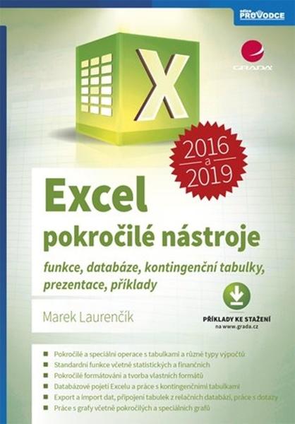 Excel 2016 a 2019 Pokročilé nástroje - 978-80-271-2471-8