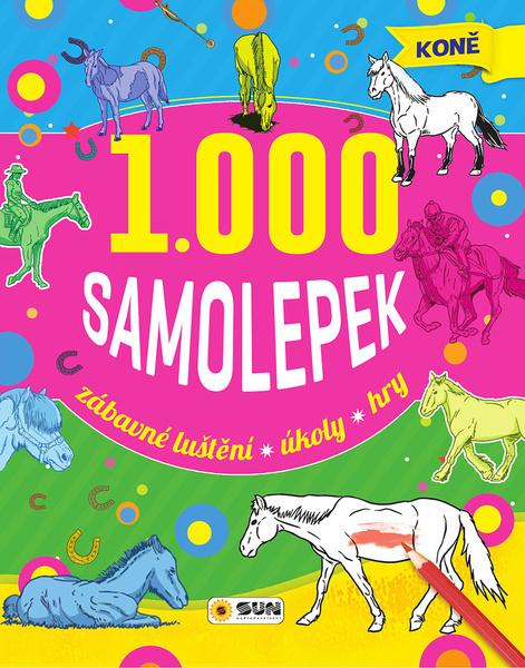 1000 samolepek koně - 978-80-7567-355-8