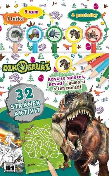 Aktivity s gumami Dinosauři
