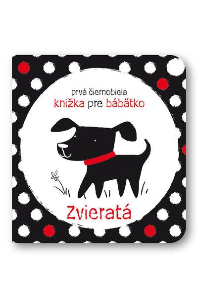 Prvá čiernobiela knižka pre bábätko Zvieratá - 978-80-567-0477-6