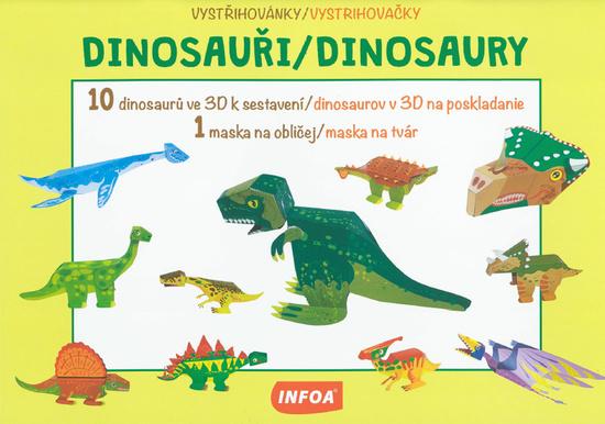 Dinosaury vystřihovánky - 978-80-7547-629-6