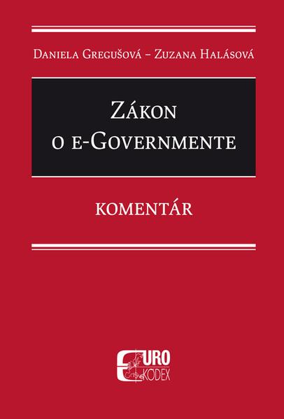 Zákon o e–Governmente - 978-80-8155-080-5