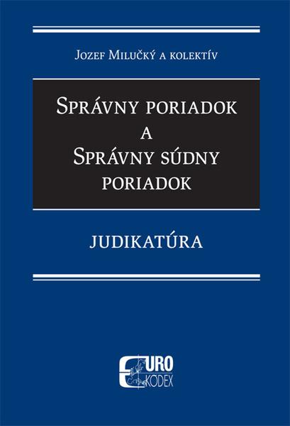 Správny poriadok a správny súdny poriadok - 978-80-8155-069-0