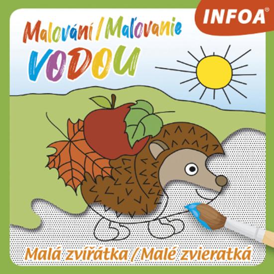 Levně Malování/Maľovanie vodou Malá zvířátka/Malé zvieratká