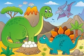 Puzzle Dinosauři 48 dílků
