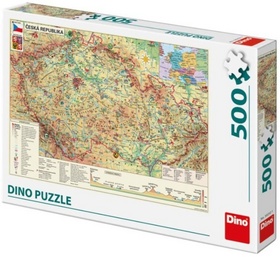 Mapa české republiky 500D - 502321